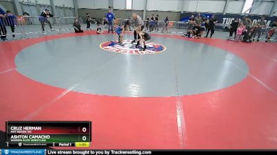 67 lbs Cons. Round 4 - Ashton Camacho, Warden Elite Wrestling vs Cruz Herman, Mat Demon WC