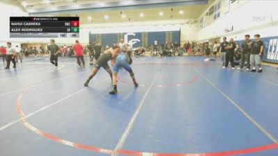138 lbs Cons. Round 4 - Nahui Cabrera, 951 Wrestling Club vs Alex Rodriguez, Silverback RTC