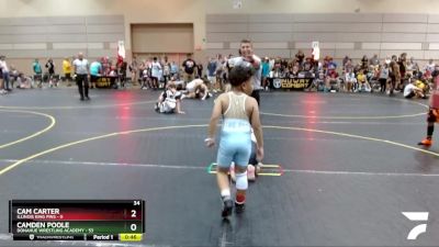 Round 2 (6 Team) - Camden Poole, Donahue Wrestling Academy vs Cam Carter, Illinois King Pins