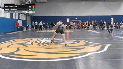 149 lbs Consi Of 8 #2 - Josiah Miller, Southern Maine vs Ryan Currier, Johnson & Wales (RI)