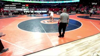 1A 285 lbs Cons. Round 1 - Brady Mullens, Peoria (Notre Dame) vs Jared Claunch, Byron