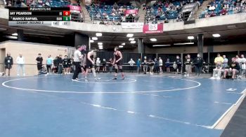 175 lbs Champ. Round 2 - Marco Rafael, Glenbard North vs Jay Pearson, Unattached