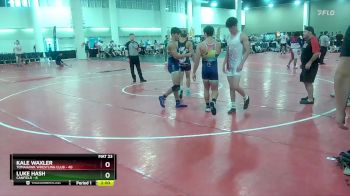 165 lbs Round 9 (10 Team) - Kale Waxler, Tomahawk Wrestling Club vs Luke Hash, Canfield