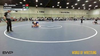 120 lbs Final - Tiana Crawford, Best Trained 7-12 TX vs AJ Warren, Lost City Wrestling Club