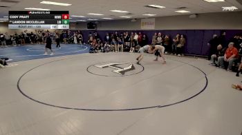 126 lbs Cons. Round 4 - Landon McClellan, Lebanon vs Cody Pratt, Memphis Univ. Sch.