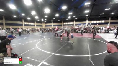 66 lbs Quarterfinal - Asic Gallegos, New Mexico vs Crosby Harbison, Ewc