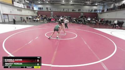 132 lbs Champ. Round 2 - Timothy Morgan, Show Low vs D`Angelo Aceves, Mica Mountain