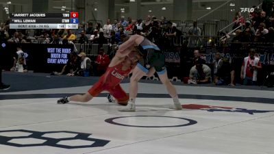 74 kg 7th Place Match - Jarrett Jacques, Tiger Style Wrestling Club vs Will Lewan, CKWC/ Titan Mercury Wrestling Club