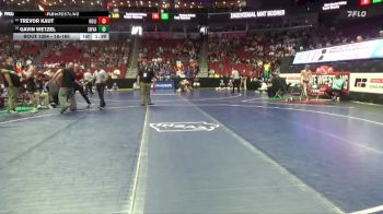 1A-165 lbs Cons. Round 2 - Trevor Kaut, North Linn vs Gavin Wetzel, Southwest Valley