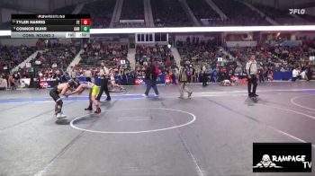 100 lbs Cons. Round 3 - Tyler Harris, Falcon Empire vs Connor Buhr, Carroll