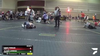 96 lbs Round 3 (6 Team) - Vinny Ferrari, POWA vs Oliver Lamiman, BadBass