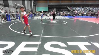 61 lbs Consi Of 16 #2 - Carter King, Pindrops vs Eljotas Zaremba, Aniciete Training Club