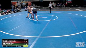 189 lbs Semifinal - Landon Burke, Bethel High School vs Mckennan Mayer, Valdez High School