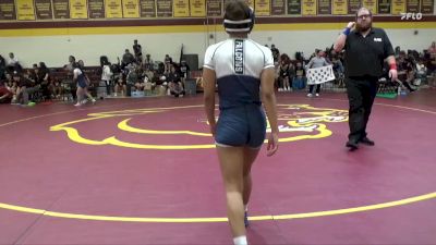 117 lbs Champ. Round 2 - Christina Osorio, Cerritos College vs Isabella Salgado- Aguilar, Simpson University