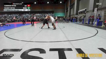285 lbs Consi Of 16 #2 - Cameron Fryer, Las Plumas vs Gilbert Reyna, BULLDOG WRESTLING CLUB