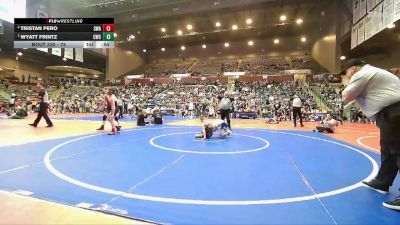 75 lbs Semifinal - Wyatt Frintz, Conway Wrestling Club vs Tristan Pero, Spartan Wrestling Academy