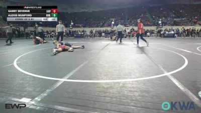 126 lbs Consi Of 4 - Kinley Vereide, Claremore Wrestling Club vs Cadence Carter, Vinita Kids Wrestling