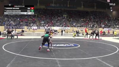106 lbs Champ. Round 2 - Parker Wilkins, Highlands vs Lincoln Maynard, North Oldham