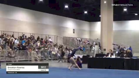 Brooklyn Rowray - Floor, Chow's Gym #912 - 2021 USA Gymnastics Development Program National Championships