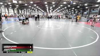 105 lbs Rd# 6- 9:00am Saturday Final Pool - Joshua Sheets, Olympia vs Jameson Burns, Ranger WC