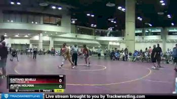 160 lbs Round 3 (10 Team) - Gaetano Sevelli, Ohio Titan Gray vs Austin Holman, CWC