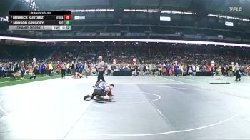 D1-126 lbs Champ. Round 1 - Jamison Gregory, Detroit Catholic Central vs Merrick Kustarz, Utica