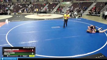 220 lbs 9th Place Match - Antonio Menard, Lakeville North vs Brock Zurn, Prior Lake