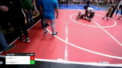 43-46 lbs Round Of 16 - Amos Wolf, Sperry Wrestling Club vs Hayden Gregory, Tulsa Blue T Panthers
