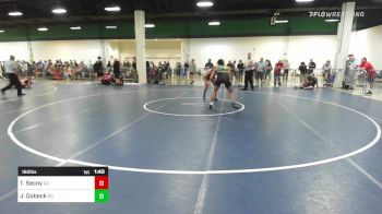 160 lbs Round Of 32 - Tyler Secoy, GA vs Jayden Dobeck, NC