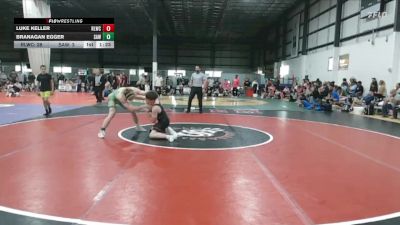 144 lbs Allday - Branagan Egger, SOUTH AUGUSTA WRESTLING vs Luke Keller, RED LION WRESTLING CLUB