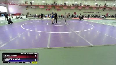 138 A Cons. Round 4 - Alexis Gomez, McKendree University vs Marisol Nugent, Aurora