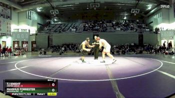 285 lbs Placement Matches (8 Team) - Maximus Forrester, Brownsburg vs TJ Knight, Center Grove