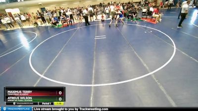 126 lbs Cons. Round 2 - Maximus Terry, Team Pride Academy vs Atreus Wilson, American Fork Cavemen