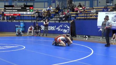 174 lbs Champ. Round 1 - Keenan Smith, Cowley College vs Maleek Ayonrinde, Neosho County Community College