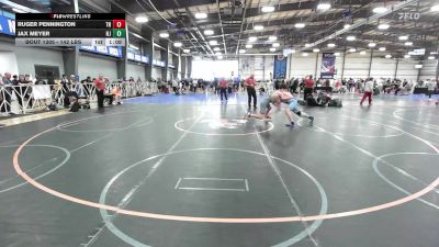 142 lbs Semifinal - Ruger Pennington, TN vs Jax Meyer, NJ