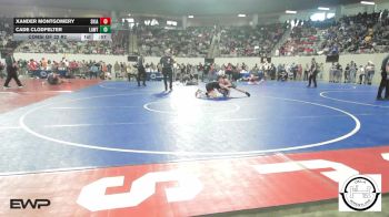 120 lbs Consi Of 32 #2 - Xander Montgomery, Skiatook Bulldog Wrestling vs Cade Clodfelter, Lawton, MacArthur Ok