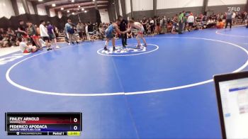 157 lbs Semifinal - Finley Arnold, Washington vs Federico Apodaca, Wapato Wrestling Club
