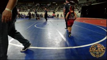 65 lbs Round Of 16 - Lucille Spradling, F-5 Grappling vs Finley Cook, D3 Wrestling Cluib