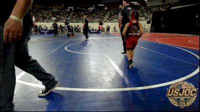 65 lbs Round Of 16 - Lucille Spradling, F-5 Grappling vs Finley Cook, D3 Wrestling Cluib