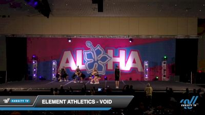 Element Athletics - Void [2022 L4 Senior Open Day 1] 2022 Aloha Indy Showdown