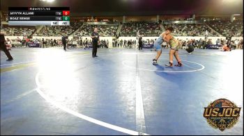 160 lbs Consi Of 8 #2 - Jayvyn Allami, Team Tulsa Wrestling Club vs Boaz Senge, Team Tulsa Wrestling Club