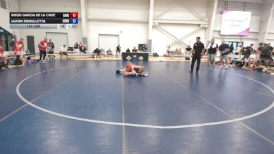 132 lbs Diego Garcia De La Cruz, Kansas vs Jaxon Sgrulletta, Connecticut