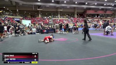 82 lbs Quarterfinal - Boaz Diaz, IA vs Rudy Reyes, KS