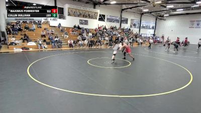 285 lbs Quarterfinal - Maximus Forrester, Wabash vs Collin Sullivan, Lourdes
