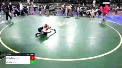 60 lbs Consi Of 16 #2 - Kieran McEllen, Pascack HIlls vs Austin Skei, Sparta NJ