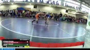 94 lbs 5th Place Match - Ethan Poling, Columbus East Wrestling Club vs Henry Bixler, Indiana