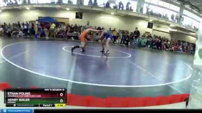 94 lbs 5th Place Match - Ethan Poling, Columbus East Wrestling Club vs Henry Bixler, Indiana