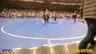 72 lbs Quarterfinal - Zanyah Keys, Team Aggression vs Carolina Guillent, Poway Elite