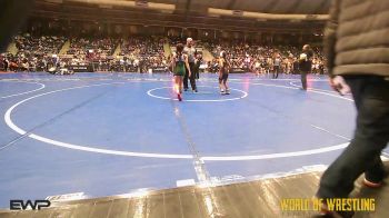 72 lbs Quarterfinal - Zanyah Keys, Team Aggression vs Carolina Guillent, Poway Elite