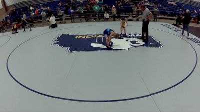 8U Boys - 62 lbs Semis - Elias Andronic, Rochelle Wrestling Club vs Jack Freeman, Contenders Wrestling Academy